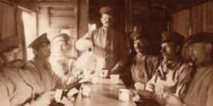 Unterkunftshäuschen für Arbeiter, 1906